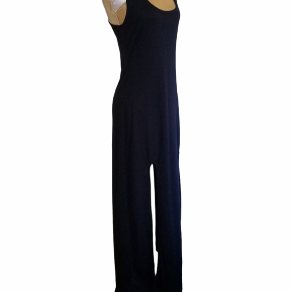 NEW Black Maxi Dress with Front Slits NWOT Size M - Picture 8 of 15